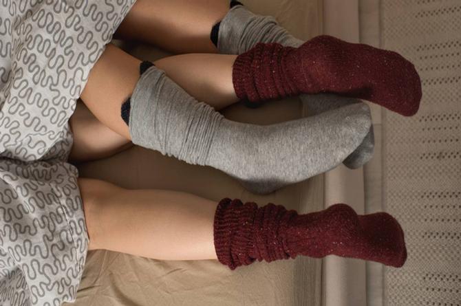Tener sexo con calcetines te facilita llegar a un orgasmo