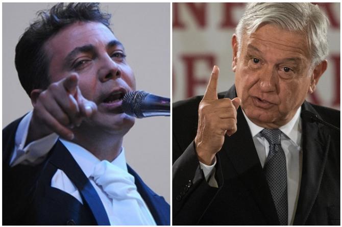 Cristian Castro hace extraña petición a AMLO