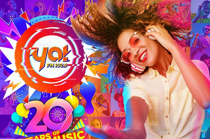 Felicidades para Ya! FM 102.9 por sus 20 años