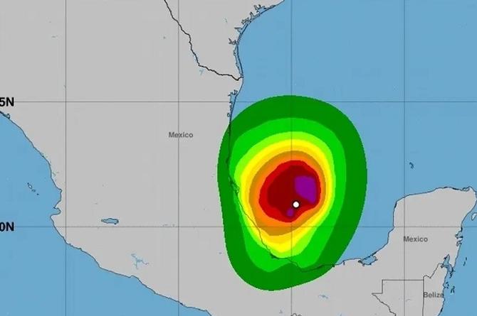 Así afectaría la tormenta 'Karl' a Veracruz-Boca del Río