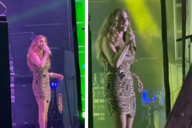 Lucero llega a Veracruz y canta lo mejor de su repertorio (+fotos/video)