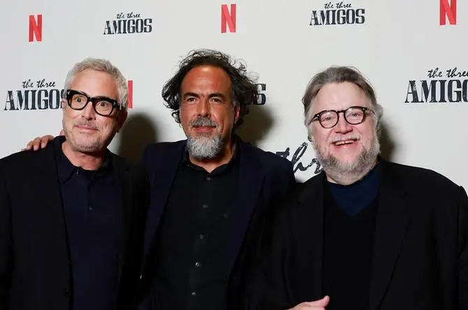 'Los tres amigos', Del Toro, Iñárritu y Cuarón, están nominados al Óscar 2023