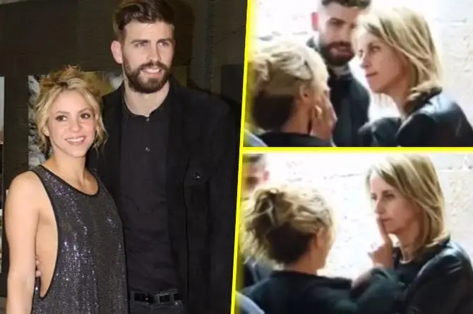 Paaaa! Filtran video de madre de Piqué agrediendo y callando a Shakira (+video)