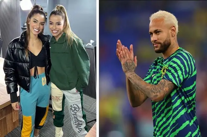 Neymar propuso a Key Alves hacer un trío con ella y su hermana gemela 