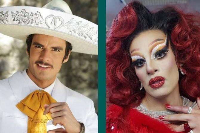 Actor y cantante de regional mexicano se transforma en Drag Queen