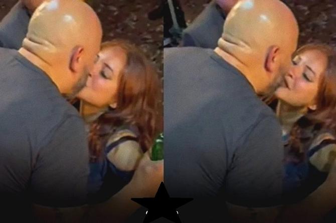 Imagen ¡Hasta los ojitos cerró! Lupillo Rivera besa en la boca a una fan en pleno concierto 