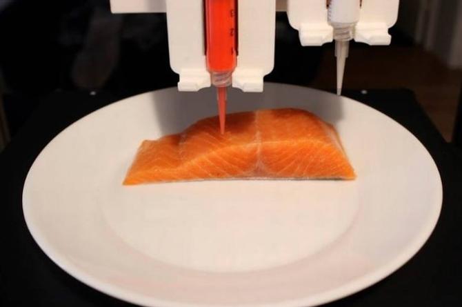 ¡Increíble! Imprimen pescado comestible con impresora 3D