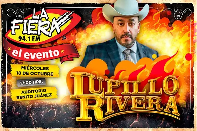 Lupillo Rivera regresa a LA FIERA El Evento 2023 