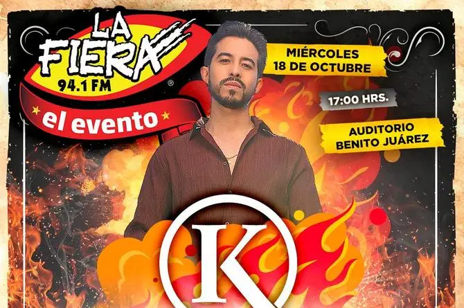 Kevin Lozano, llega desde Guadalajara a LA FIERA El Evento 2023