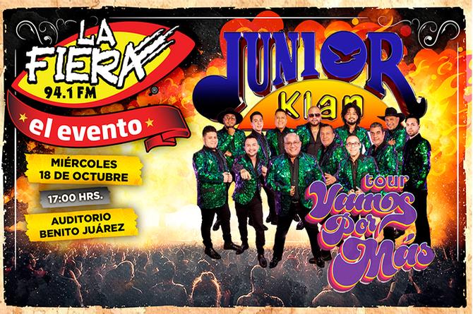 Imagen Junior Klan 'La Maravilla Musical de México', presente en LA FIERA El Evento 