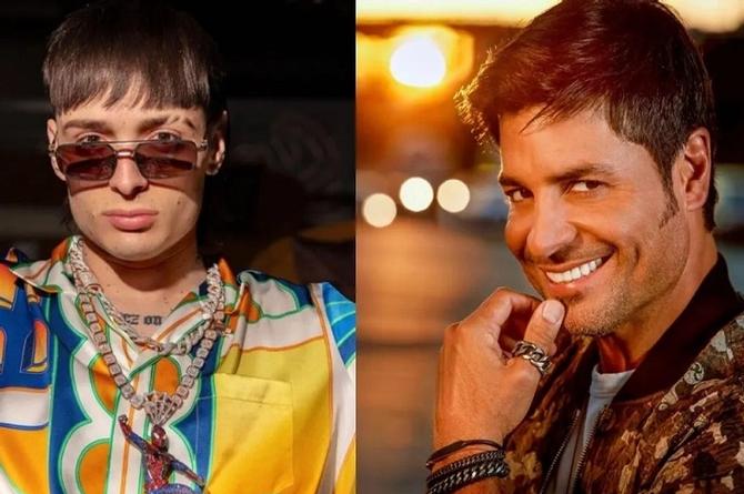 ¡Ay no mmn! Aseguran que Peso Pluma se parace a Chayanne (+videos)
