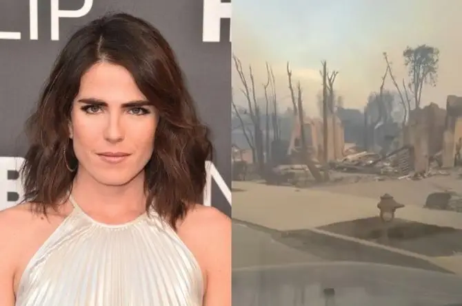 Karla Souza pierde su casa tras incendios en Los Ángeles ( Videos)