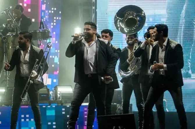 La Adictiva estuvo presente en las Fiestas de Santa Ana en Boca del Río