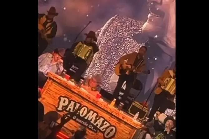 Cantante de regional mexicano se desmaya en pleno concierto (+video)