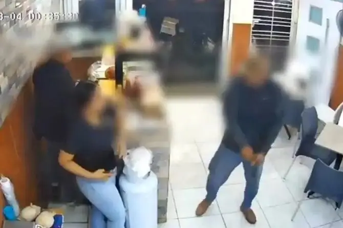 ¡Cortaron cartucho! Violento asalto en conocida tortería de Veracruz (+video) 