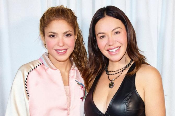 El emotivo encuentro de Chiquis Rivera con Shakira