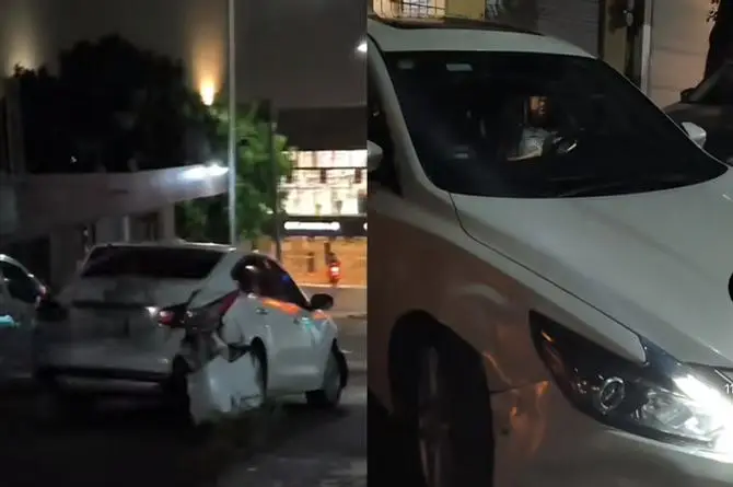 ¡Tremendooo !  Choque múltiple en colonia  de Veracruz (+Video)
