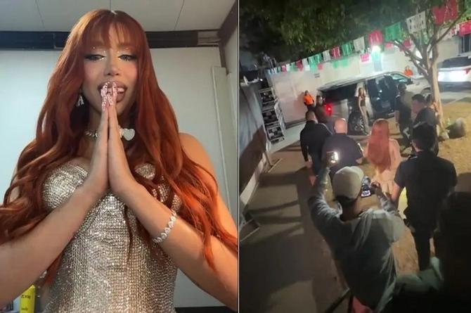 Yeri MUA no le tuvo miedo a las amenazas de muerte y sí fue a cantar a Tijuana (+video)