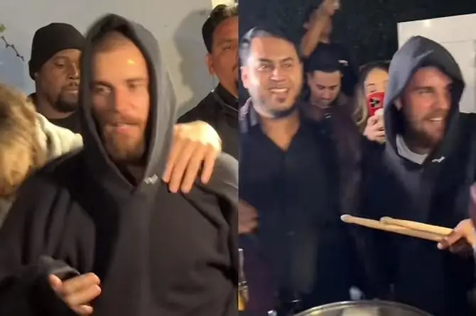 Justin Bieber sorprende tocando con música banda y causa furor en redes