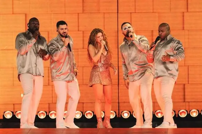 Shakira y el Grupo Niche hacen historia en Cali