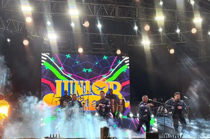 Junior Klan nuevamente la rompe en la Expo Feria Ganadera Ylang Ylang (+fotos)