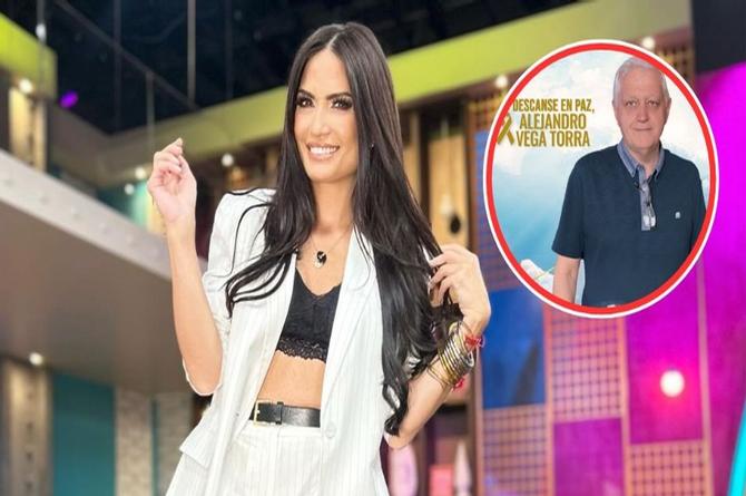 Muere papá de conocida conductora de tv