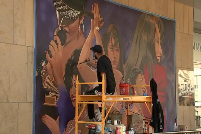 Nuevo mural y exhibición en Los Ángeles celebrarán el legado de Selena Quintanilla