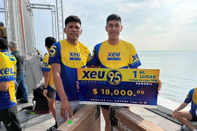 Hermanos Nava Águila ganan carrera de la U de Veracruz en modalidad 5K y 10K (+fotos)