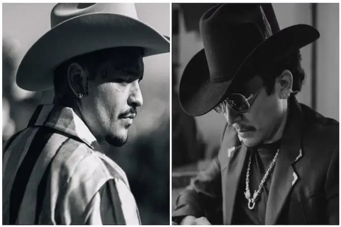 Edwin Luna reaparece con radical cambio de look y desata comparaciones con  Nodal