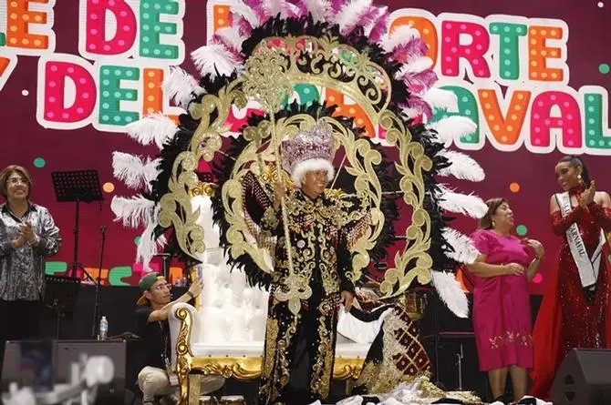 Espectacular velada de coronación del Rey del Carnaval de Veracruz 2026