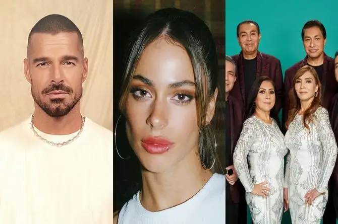 Ricky Martin, Tini, Los Ángeles Azules y Becky G lideran los estrenos musicales de la semana