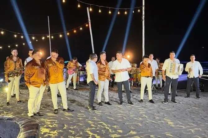 LA FIERA, presente en la grabación del video de Aarón y Su Grupo Ilusión ft. Junior Klan (+fotos)