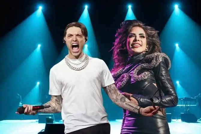     Peso Pluma la llamó “ícono” y Gloria Trevi responde con lleno total en Tamaulipas