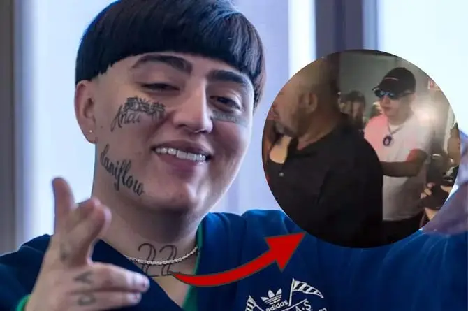 ¡Trakaa, Dani Flow captado en antro de Veracruz!