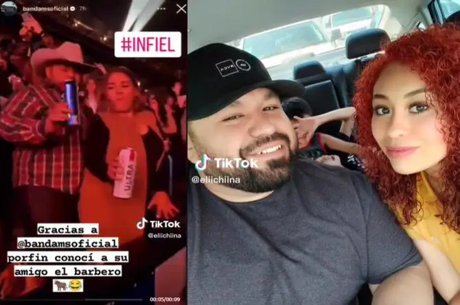 Le chapulinea al marido en pleno concierto de banda MS 