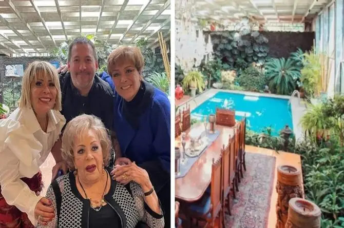 Herencia de Silvia Pinal desata polémica; su famosa casa no podría venderse por partes