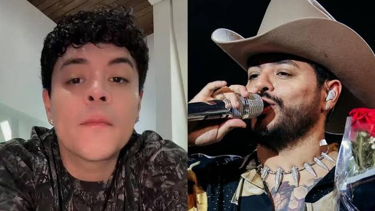 Eduin Caz emociona al cumplirle un sueño a su abuelo en México vs Inglaterra