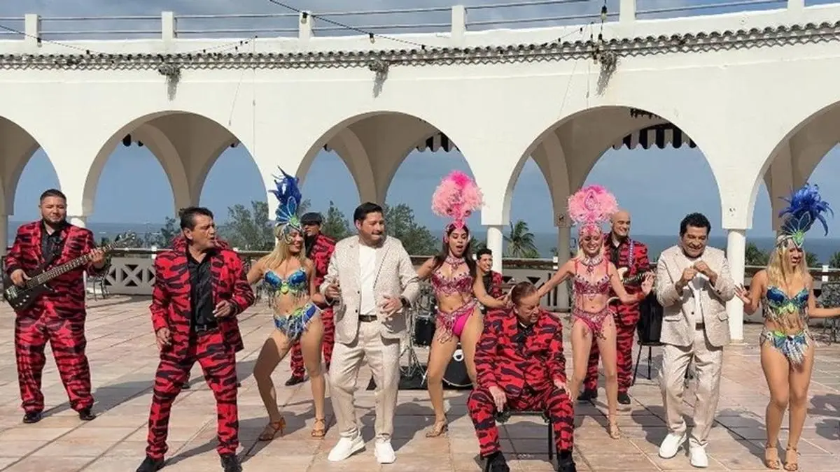 ¡El Vacilón! Los Flamers & Los Jhosse Lora graban en Veracruz el próximo hit tropical