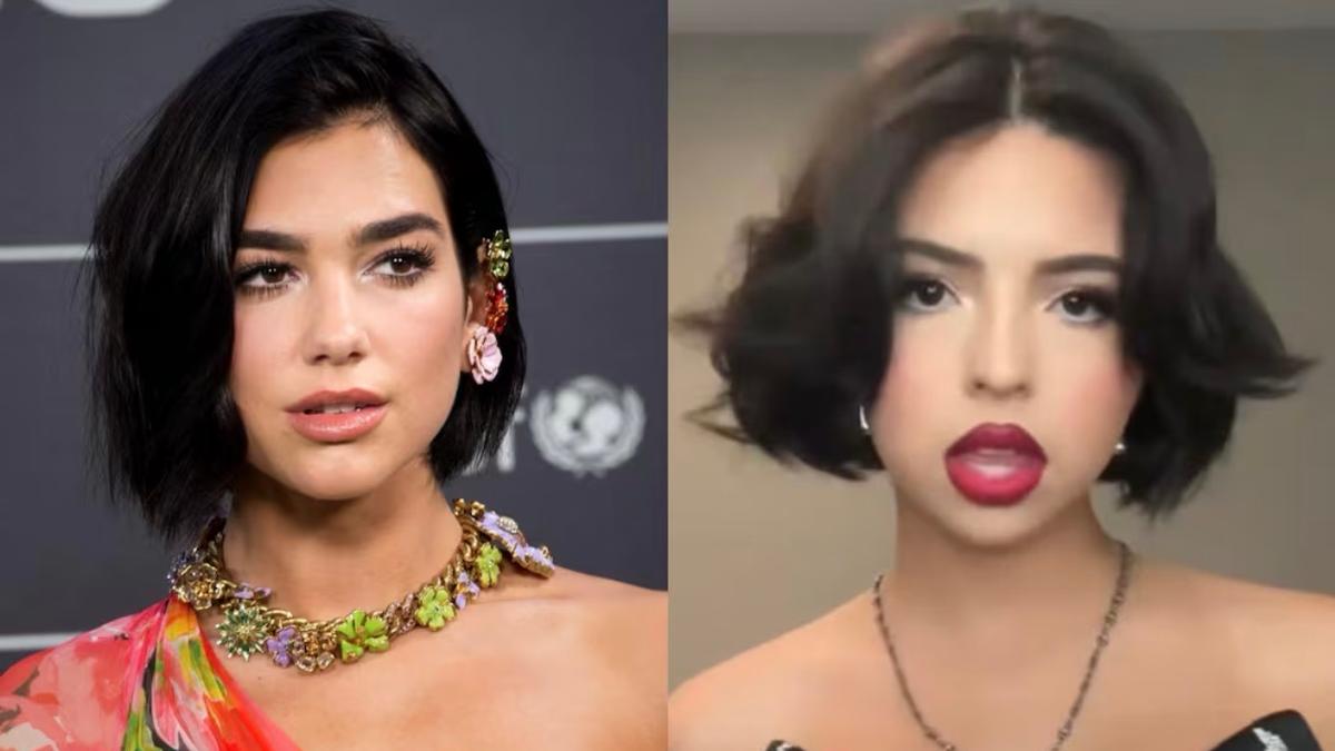 Ángela Aguilar asegura que Dua Lipa copió su look y las redes no la perdonan