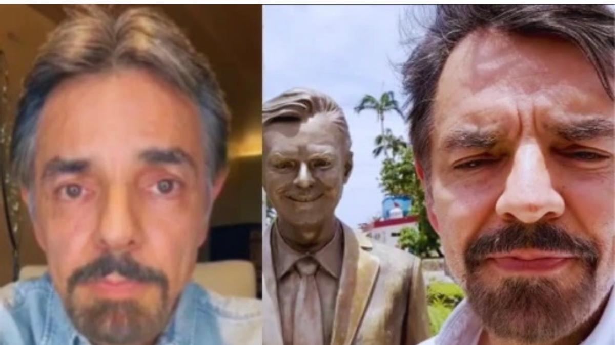 Eugenio Derbez reacciona a la desaparición de su estatua en Acapulco: ¿sabe quién es el culpable?