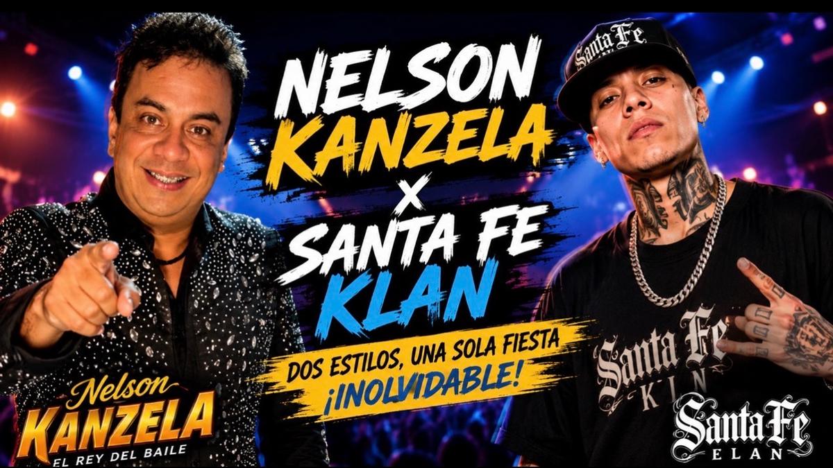 Santa Fe Klan sorprende al cantar “El Oso Polar” de Nelson Kanzela