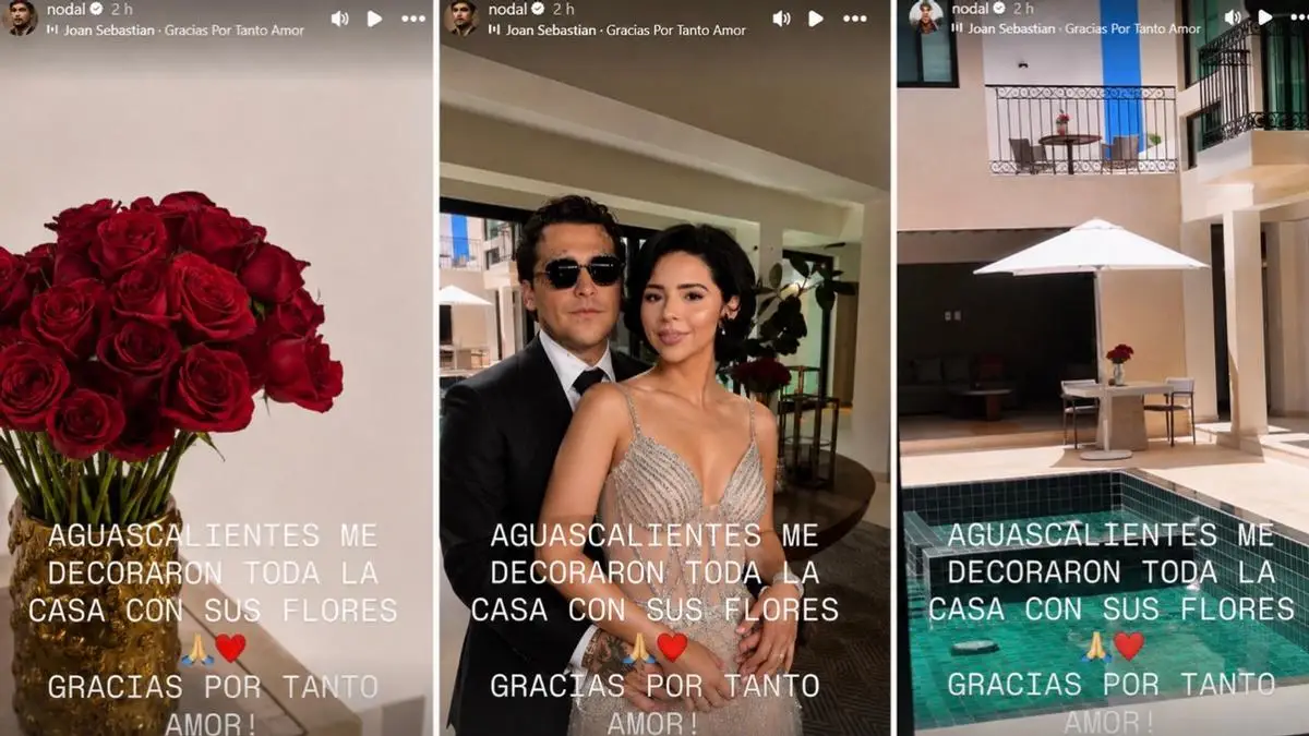 Nodal se presume en la casa de Ángela Aguilar en medio de rumores de separación