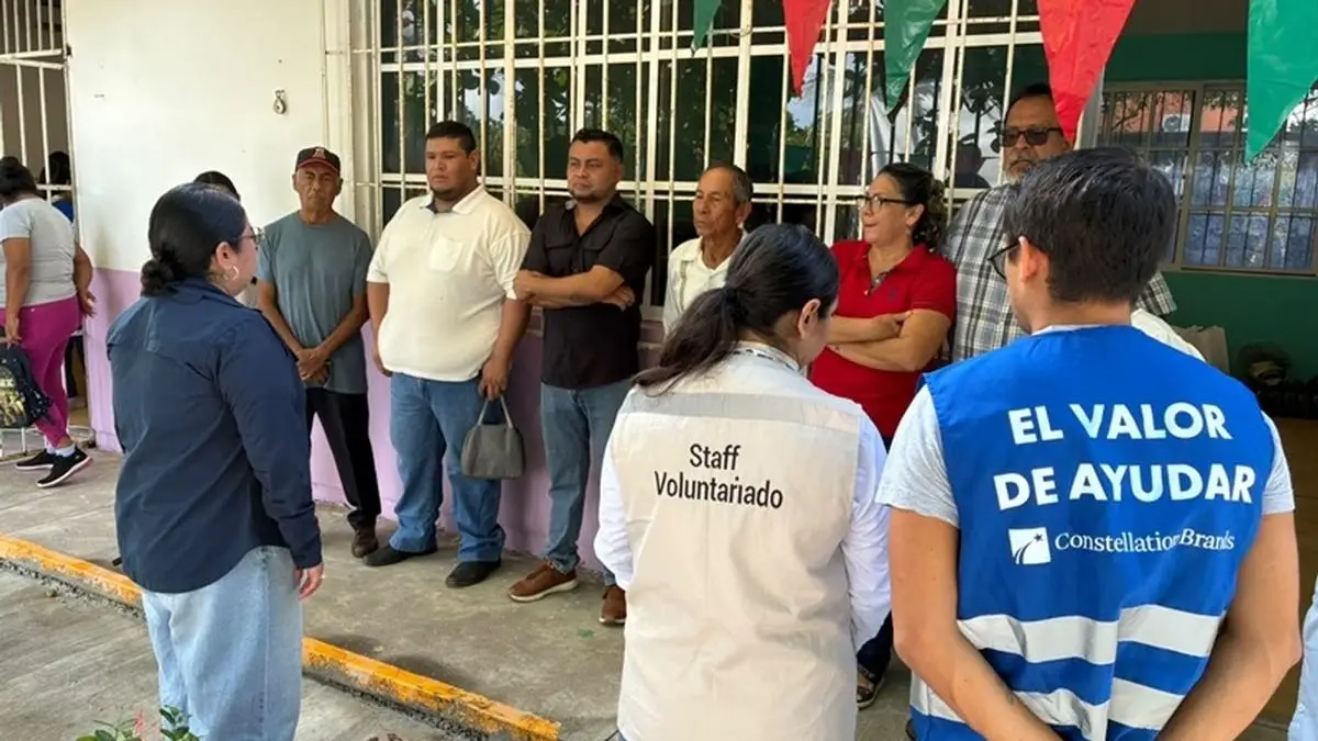 ¡Todo por la educación! Constellation Brands mejora su décima escuela en Veracruz