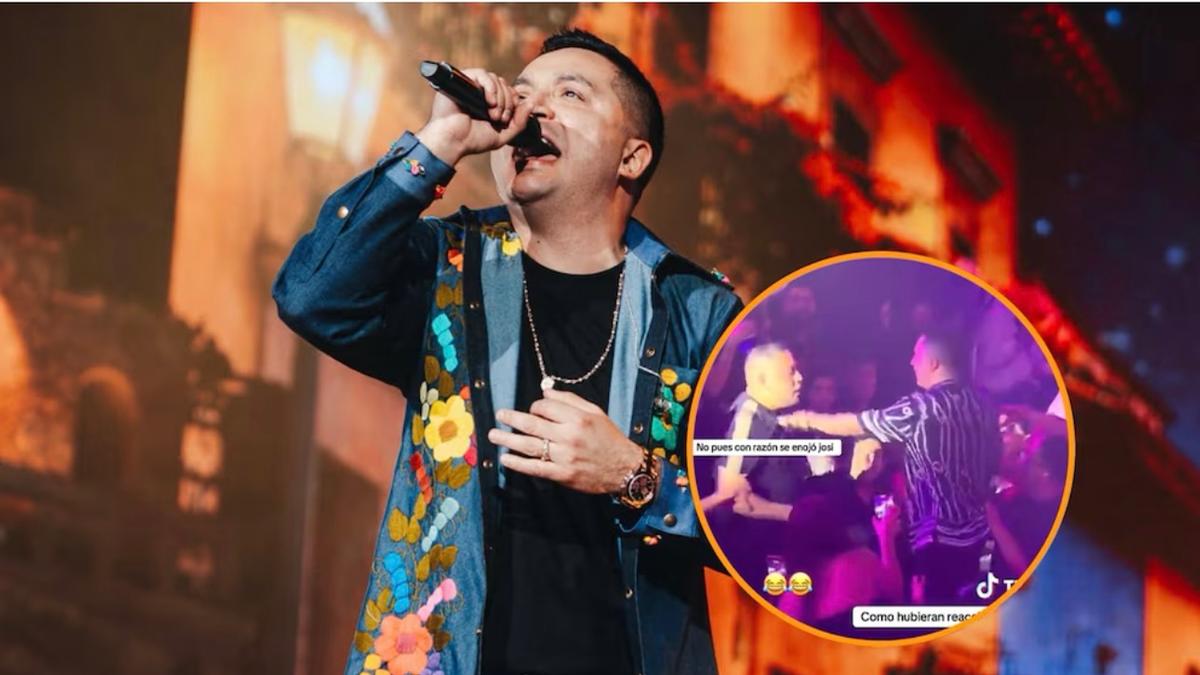 Josi Cuen pone un alto a fan que lo tocó sin su consentimiento durante concierto