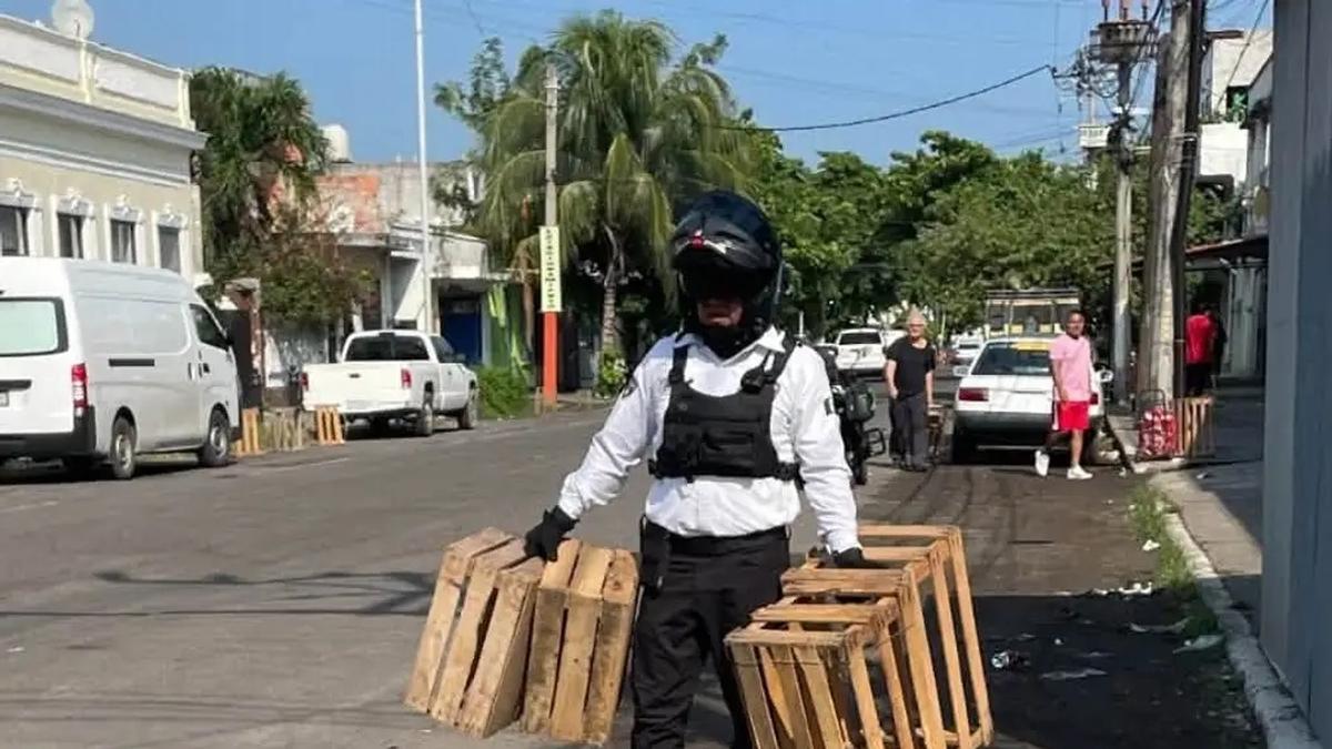 ¿Cómo reportar apartado de lugares con objetos en Veracruz?